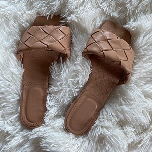 Nude sandals